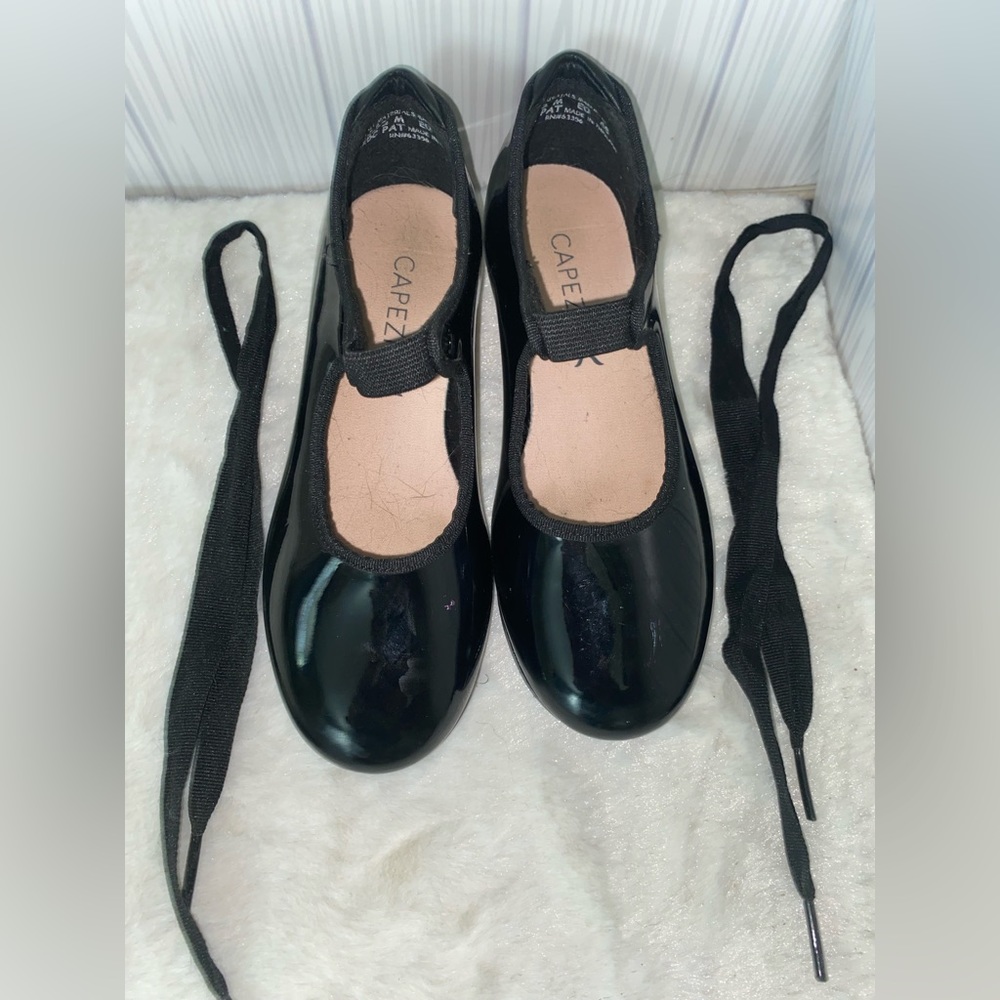 Capezio Unisex-Child Jr. Tyette Tap Shoe Dance US Sz 12.5 M